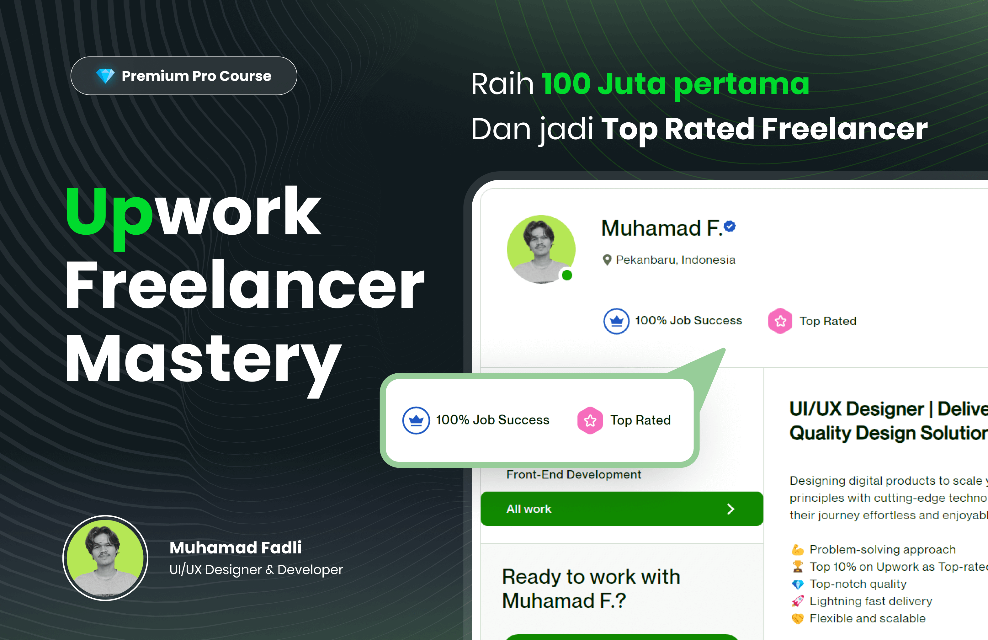 Kelas Upwork Freelancer Mastery: Strategi Terbukti 100 Juta Pertama di BuildWithAngga